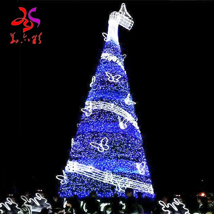 Christmas Star Tree Motif Light Product High Quality Green Pvc New Made Artificial Christmas Tree With Ornaments